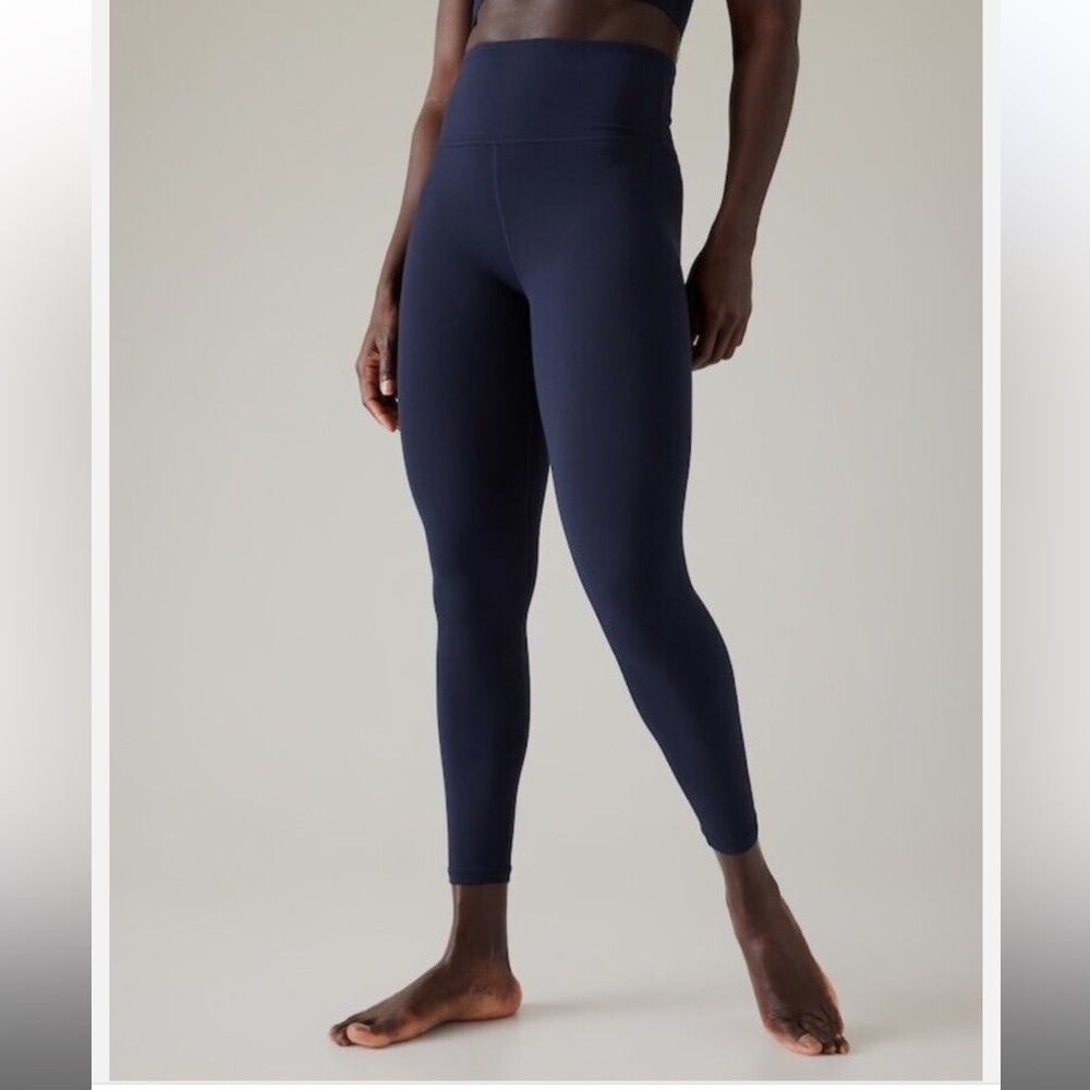 Athleta Ultra High Rise Elation Tight Leggings (Navy)